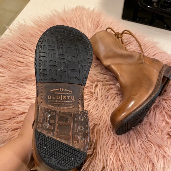 Bed|Stü Genuine Leather Boots Sz 7.5 but runs small (6.5 or 7) - Picture 2 of 5